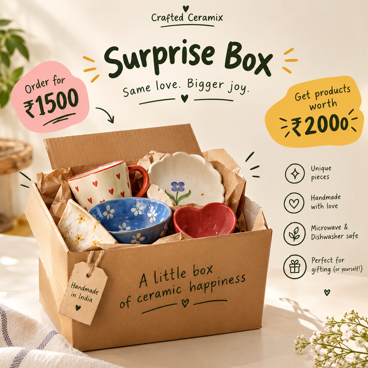 Suprise Box worth 2000