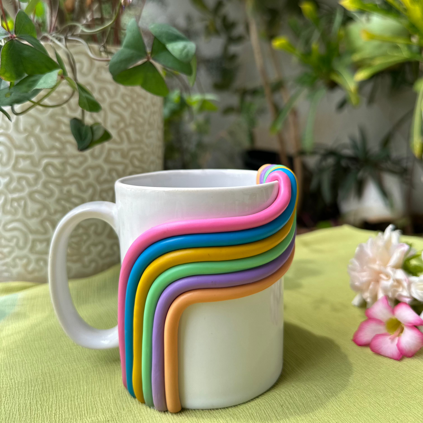 Rainbow mug