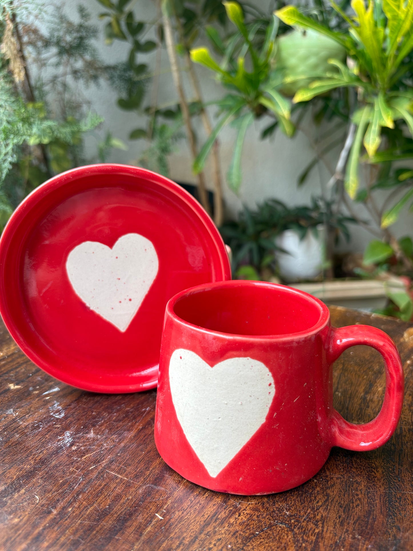 Big Heart Mug Red