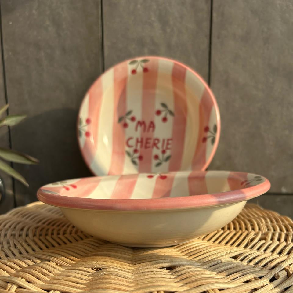 Ma Cherie Pasta Plate
