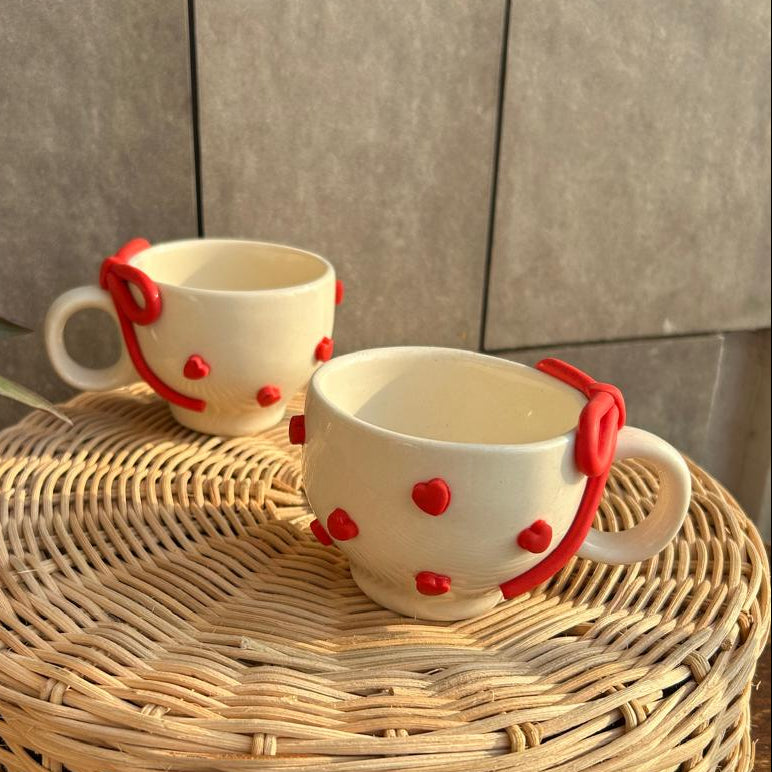 Red Bow Mug