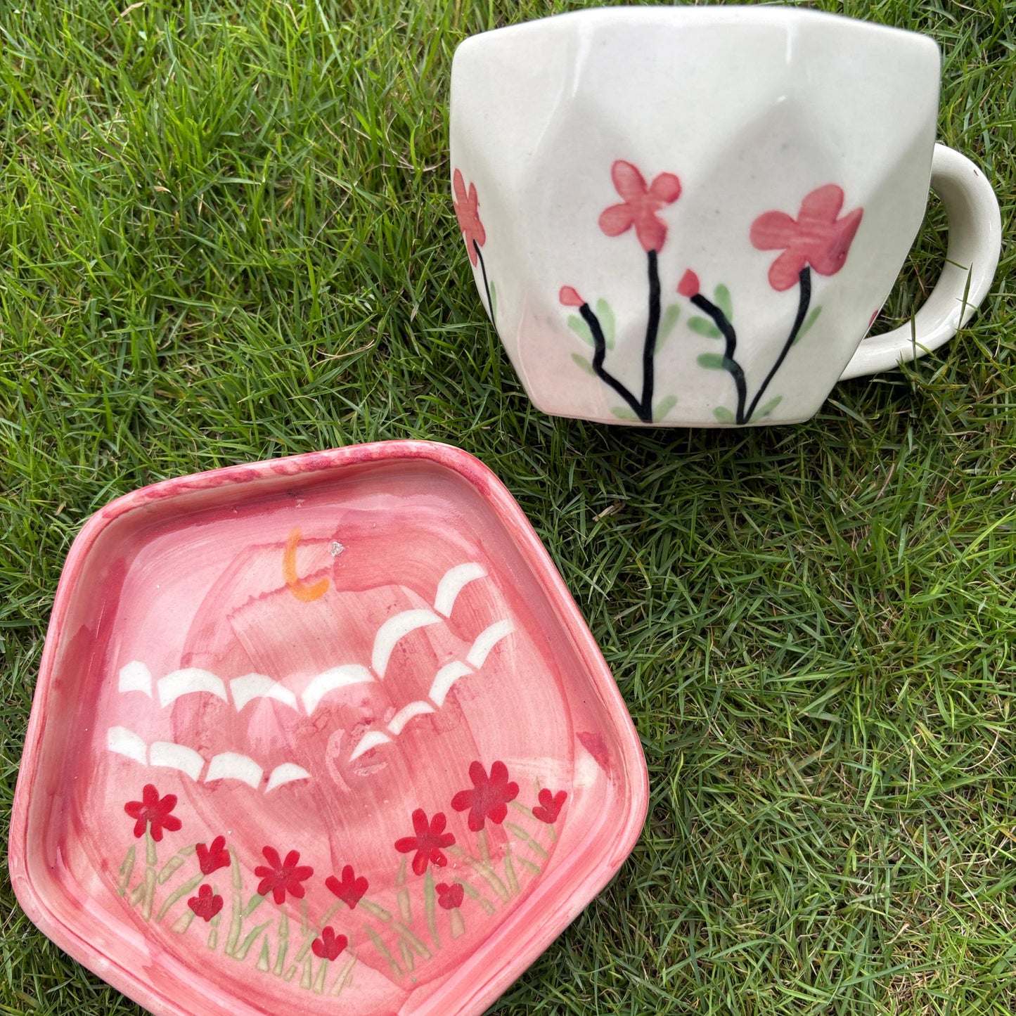 Custom cup and saucer