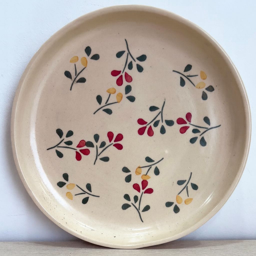Floral Plate