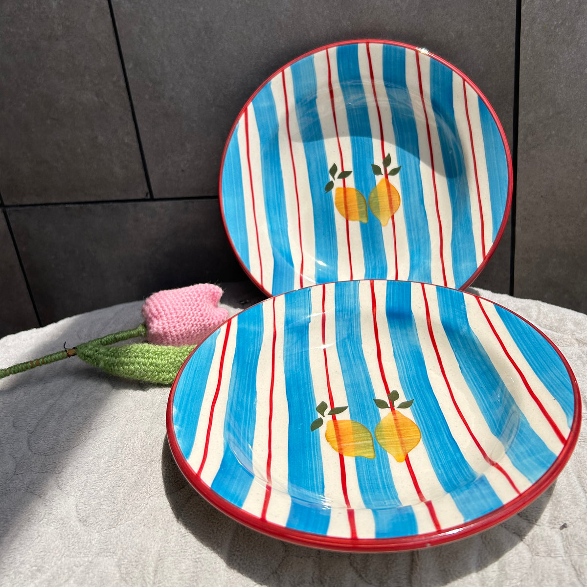 Lemon Pasta Plate
