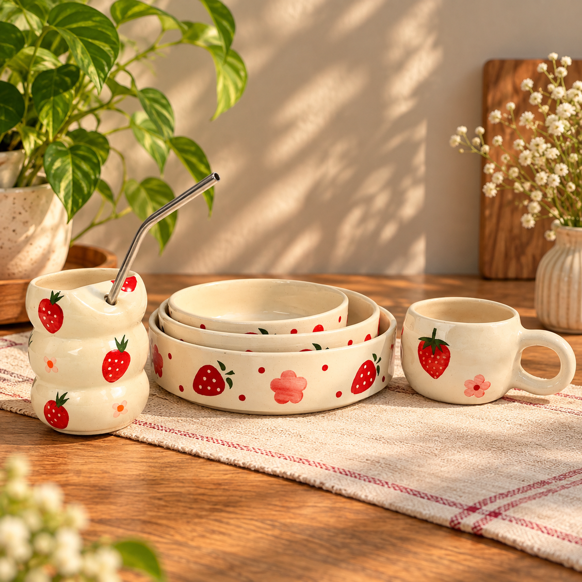 Strawberry Garden Set (Combo)