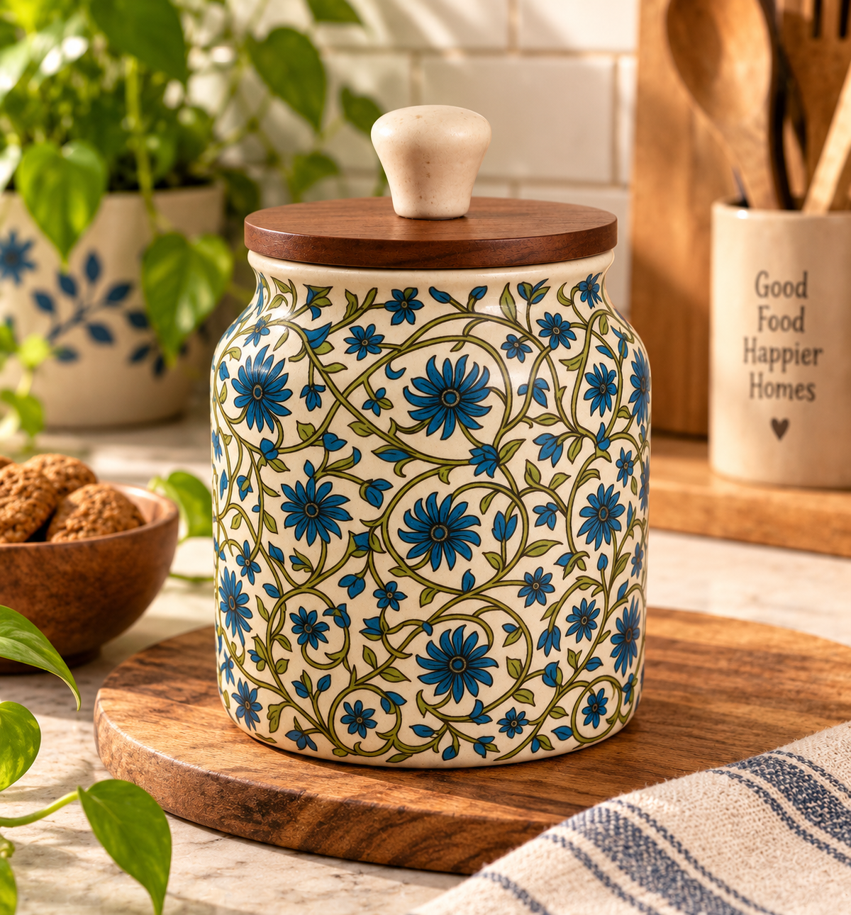 Carpet Airtight Jar (set of 2)