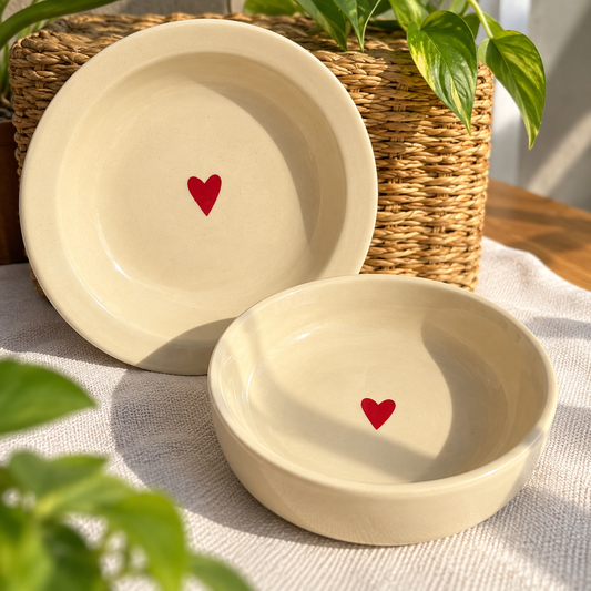 White Pasta Plate