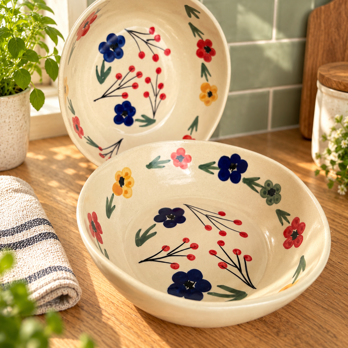 Floral Mist Bowl