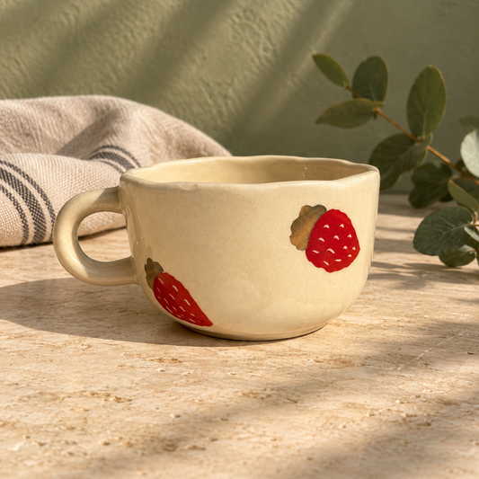 Strawberry Cappuccino Mug