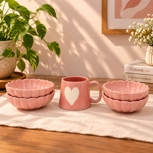 Blush Heart Combo