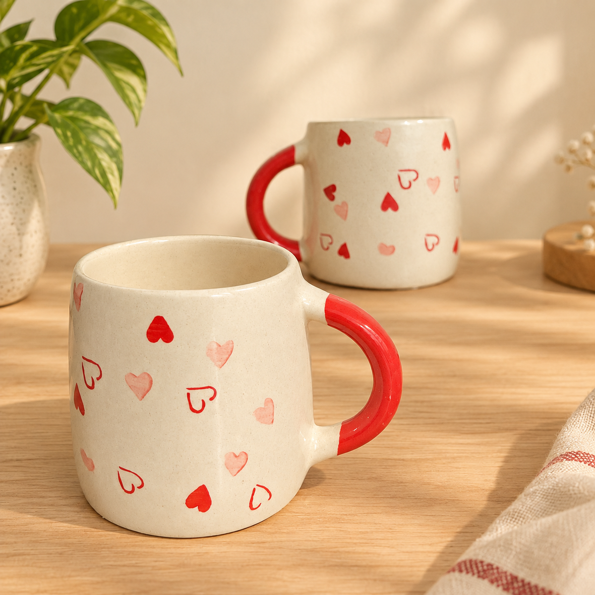 Love all Around mugs (Set of 2)