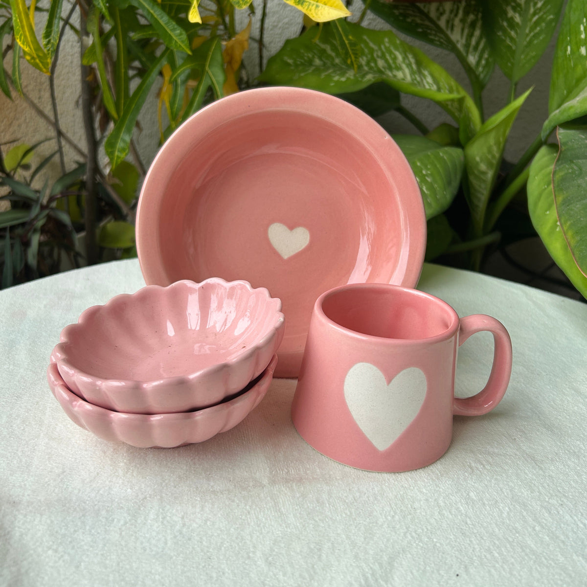 Pink Heart Love Combo
