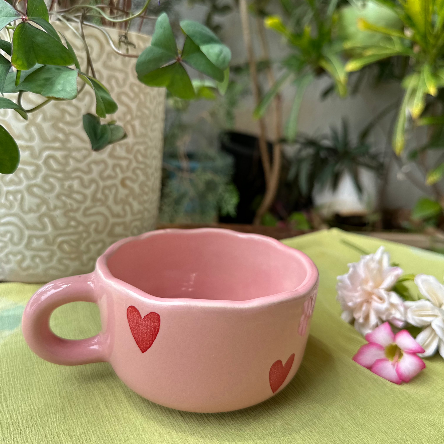 Heart Cappuccino Mug
