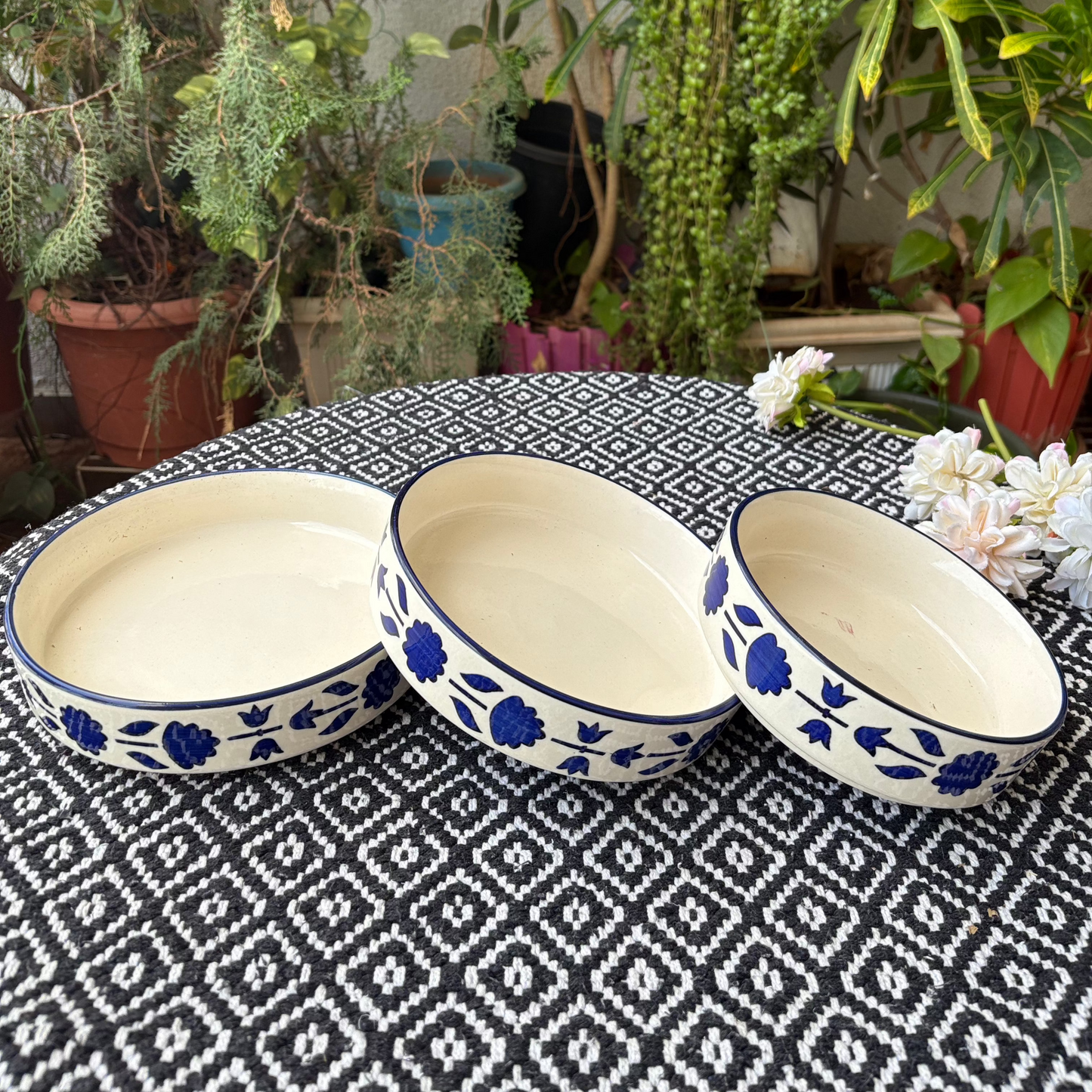 Snack Plate (Set of 3)