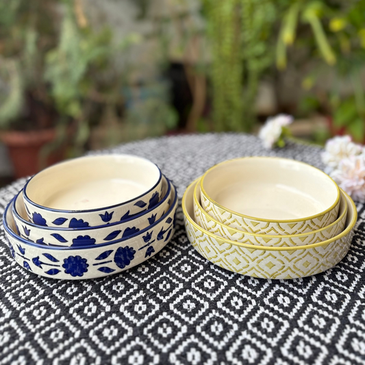 Snack Plate (Set of 3)