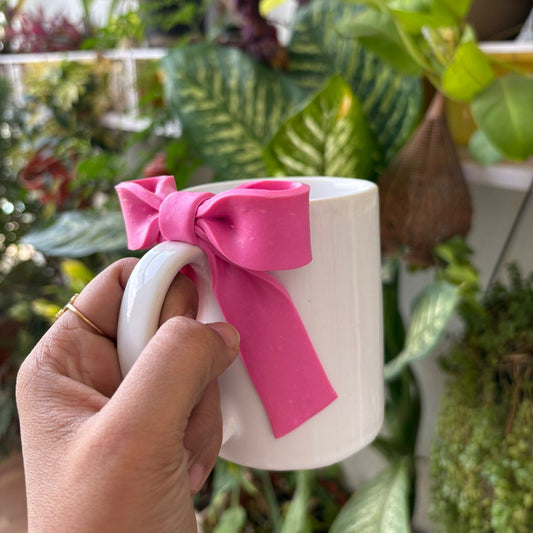 Pink Bow Mug