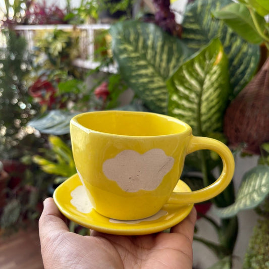 Yellow Cloud Mug