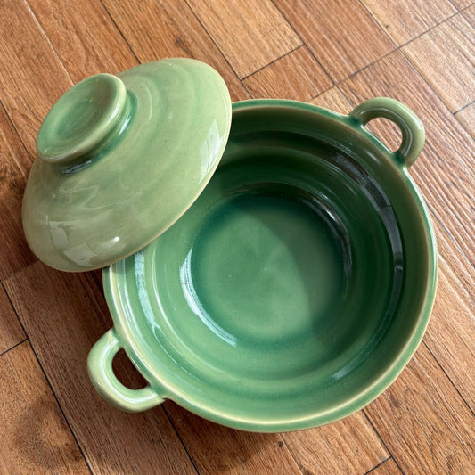 Green Kadhai with lid