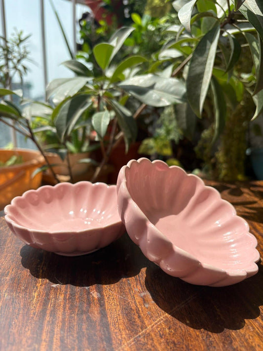 Floral Pink Bowl