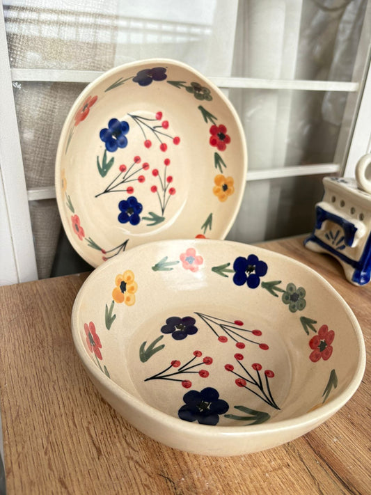Multicolor floral Bowl