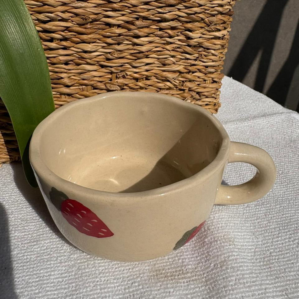 Strawberry Cappuccino Mug