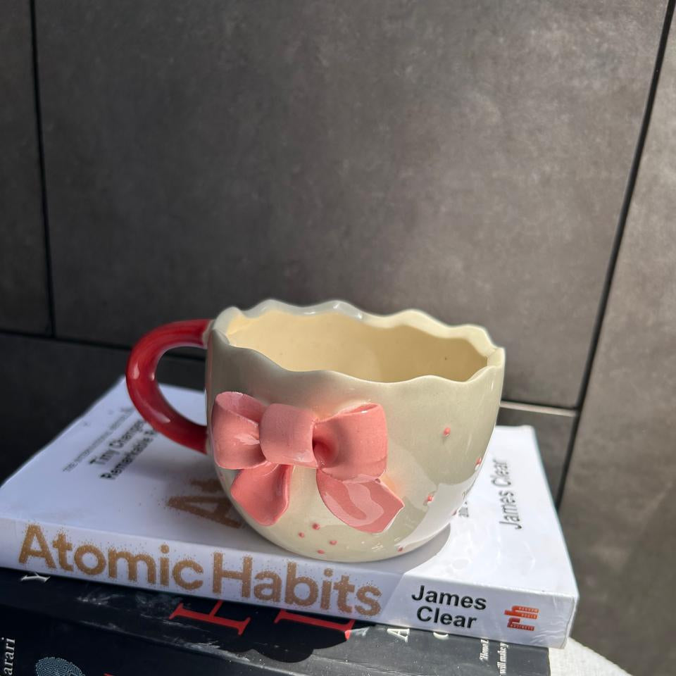 Pink Bow Mug
