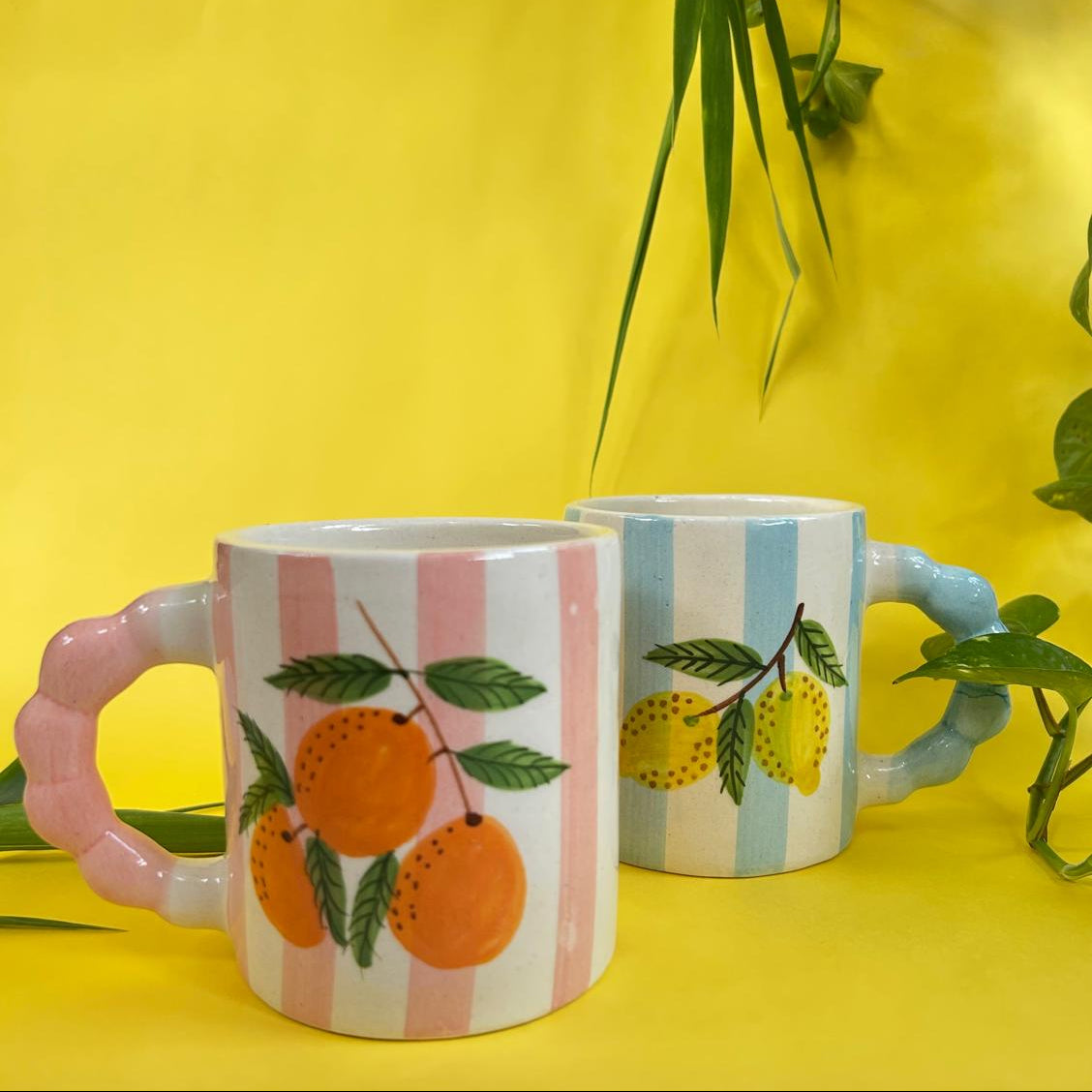 Sunny Orchard Mug Set