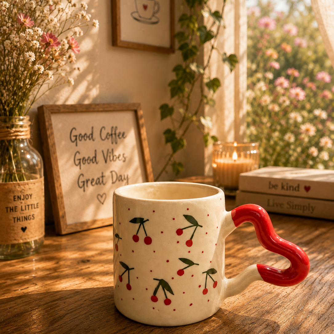 Blush Cherry Mug